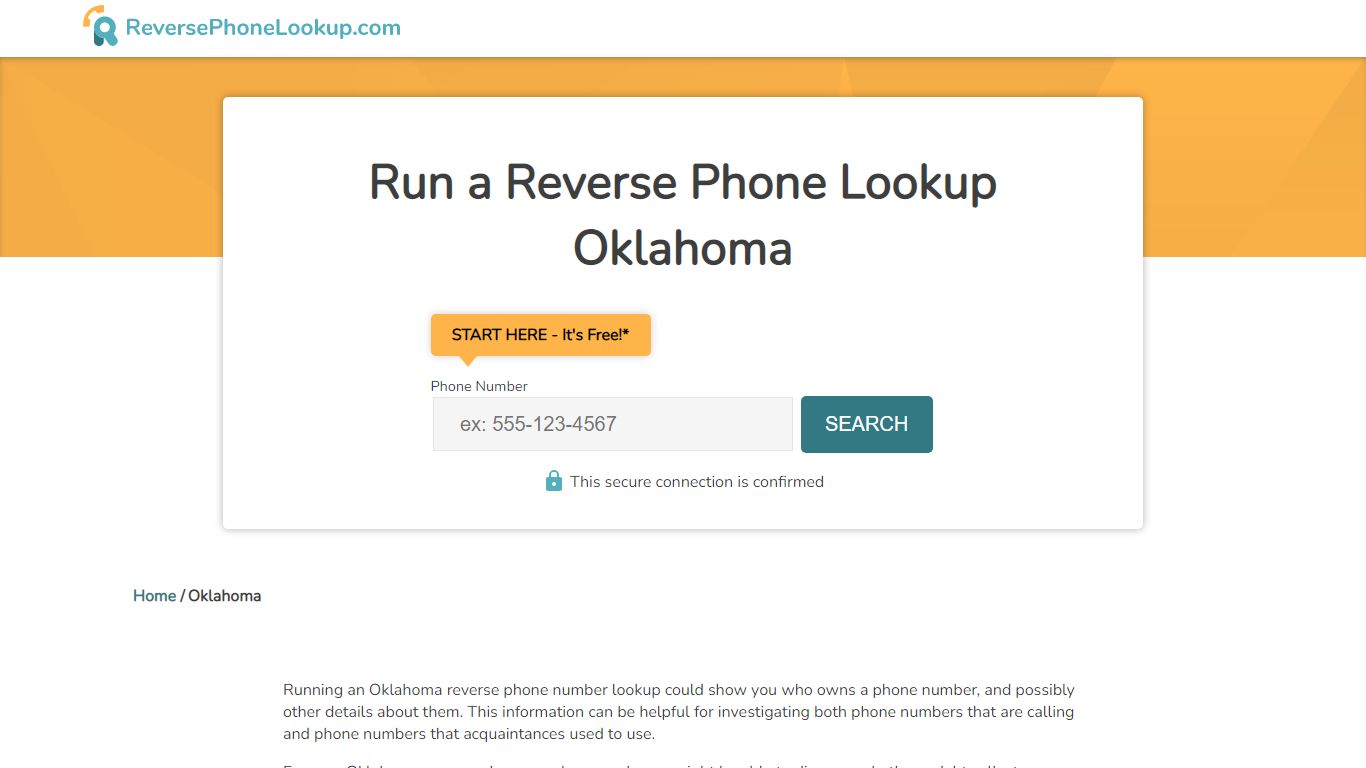 Oklahoma Reverse Phone Lookup - Search Numbers To Find The Owner